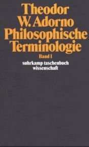 book cover of Terminologia filosofica. Voll. 2 by Theodor W. Adorno