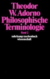 book cover of Philosophische Terminologie : Zur Einleitung by Theodor Adorno