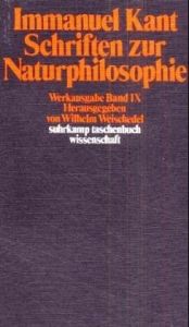 book cover of Werkausgabe, Bd.9, Schriften zur Naturphilosophie. by 이마누엘 칸트