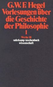 book cover of Vorlesungen über die Geschichte der Philosophie, Band I bis III (3 Bücher) by Georg W. Hegel