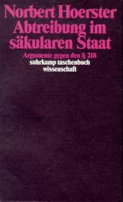 book cover of Abtreibung im säkularen Staat by Norbert Hoerster