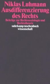 book cover of La differenzazione del diritto by Niklas Luhmann