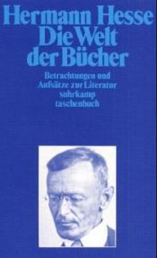 book cover of Die Welt der Bücher. Romane des Jahrhunderts. by Hermann Hesse
