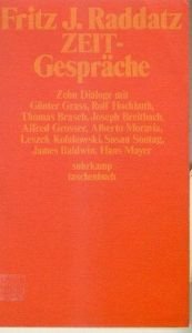 book cover of ZEIT - Gespräche by Fritz J. Raddatz