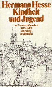 book cover of Kindheit und Jugend vor Neunzehnhundert 2 by Hermann Hesse
