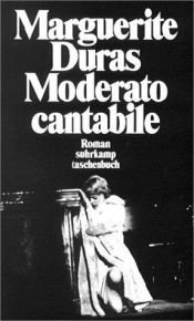 book cover of Moderato Cantabile by Marguerite Duras