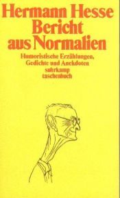 book cover of Bericht aus Normalien by Հերման Հեսսե