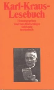 book cover of Karl-Kraus-L by Karl Kraus