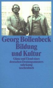 book cover of Bildung und Kultur by Georg Bollenbeck