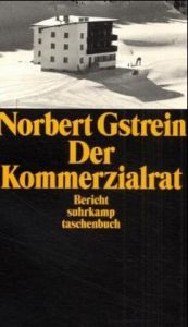 book cover of Der Kommerzialrat: Bericht by Norbert Gstrein