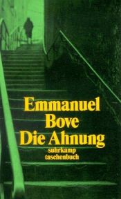 book cover of Die Ahnung by Emmanuel Bove