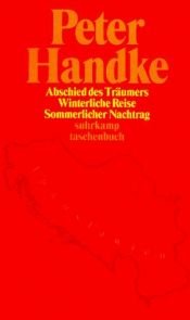 book cover of Abschied des Träumers by Peter Handke