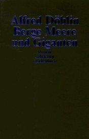 book cover of Berge, Meere und Giganten by Alfred Döblin
