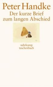 book cover of Der kurze Brief zum langen Abschied by Peter Handke