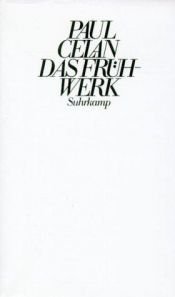 book cover of Das Fruhwerk by Paul Celan