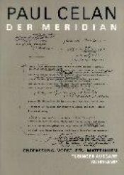 book cover of Der Meridian: Endfassung, Entwurfe, Materialien (Werke. Tubinger Ausgabe by Paul Celan