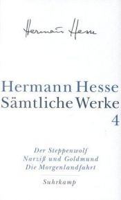 book cover of Sämtliche Werke, 20 Bde., Bd.4, Der Steppenwolf: Bd. 4 by 헤르만 헤세