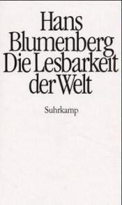 book cover of Die Lesbarkeit der Welt by Hans Blumenberg