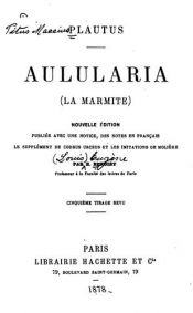 book cover of Aulularia by Plautus
