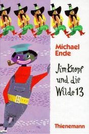 book cover of Jim Knopf e os 13 piratas by Michael Ende