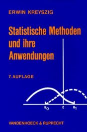 book cover of Statistische Methoden und ihre Anwendungen (Dienst Am Wort) by Erwin Kreyszig