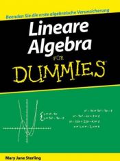 book cover of Linear algebra for dummies by Mary Jane Sterling