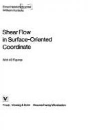 book cover of Shear flow in surface-oriented coordinate by Ernst-Heinrich Hirschel