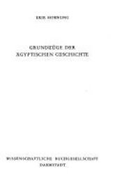 book cover of Grundzüge der ägyptischen Geschichte by Erik Hornung
