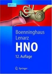 book cover of Hals-Nasen-Ohren-Heilkunde (HNO) by Hans-Georg Boenninghaus|Thomas Lenarz