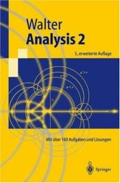 book cover of Analysis 2 (Springer-Lehrbuch) by Wolfgang Walter