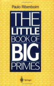 book cover of The little book of big primes by Paulo Ribenboim
