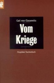 book cover of On War by Carl von Clausewitz