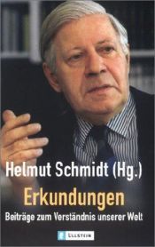 book cover of Erkundungen by Helmut Schmidt