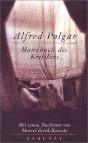 book cover of Handbuch des Kritikers by Alfred Polgar