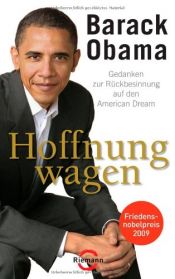 book cover of Hoffnung wagen by Barack Obama