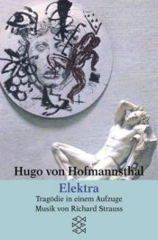 book cover of Electra, a tragedy in one act by Hugo von Hofmannsthal