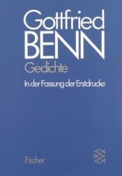 book cover of Werkausgabe I. Gedichte. by Gottfried Benn