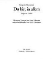 book cover of Du bist in allem. Gedichtzyklus by Margarete Hannsmann