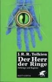 book cover of Der Herr der Ringe : Anhänge by J. R. R. Tolkien