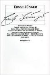 book cover of Essays III : Das abenteuerliche Herz by Ernst Jünger