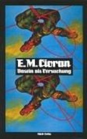 book cover of Dasein als Versuchung by E. M. Cioran