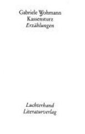 book cover of Kassensturz : Erzählungen by Gabriele Wohmann
