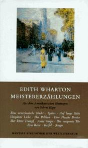 book cover of Meistererzählungen by Edith Wharton
