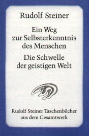 book cover of Ein Weg zur Selbsterkenntnis des Menschen by Rudolf Steiner