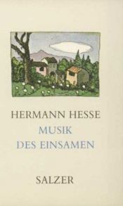 book cover of Musik des Einsamen by 헤르만 헤세
