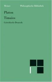 book cover of Timaios by Platon