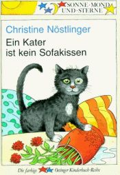 book cover of Un gatto non è un cuscino by Christine Nöstlinger