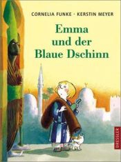 book cover of Emma y el genio azul by Cornelia Funke