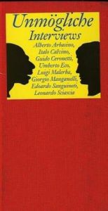 book cover of Le interviste impossibili by Alberto Arbasino