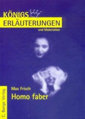 book cover of Homo Faber. Erläuterungen und Materialien. (Lernmaterialien) by Макс Фриш